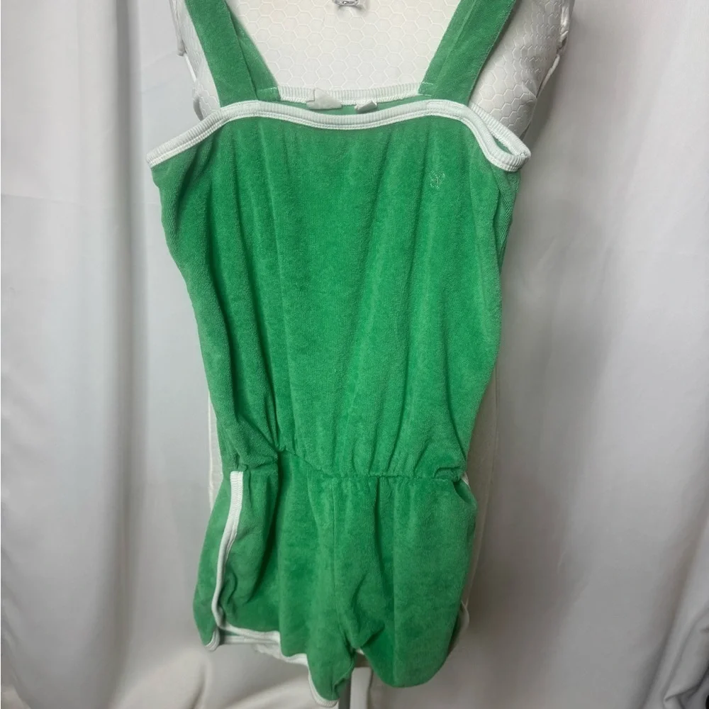 GAP Kids Green Terry Cloth Outfit